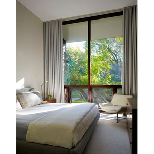 Tùy Chỉnh Chất Lượng Cao Ripple Gấp Loại Blackout Khách Sạn Màn Pinch Xếp Li Lửa Bằng Chứng Rèm Cho Phòng Khách - Product Image 6