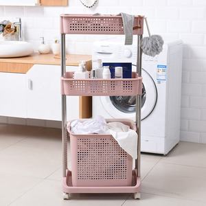 Mejore su cuarto de lavandería con nuestra cesta de lavandería de 2 niveles de alta calidad 2024 - Product Image 3