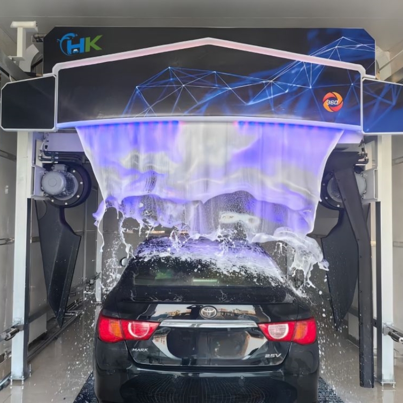 parking cleaning machine
