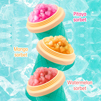 Produit phare : Appareil à slushy magique à presser pour smoothies et glaces, avec logo personnalisé, pour la préparation rapide de slushy maison à usage domestique