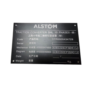 Nhãn Nhôm Thẻ Tên Cho Thiết Bị Trống Anodized Kim Loại Tùy Chỉnh Logo Khắc Laser Màu In Màn Hình T1 - Product Image 4