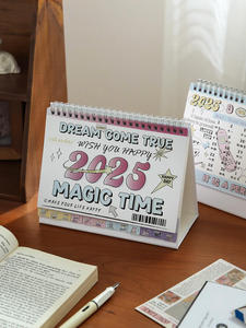 Custom Print Promotional Wall Calendar 2026 Business Gift High Quality Desk Advent Calendar Table Printing Calendar
