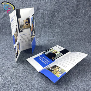 Profession elles Offsetdruck papier für kunden spezifisches Design Fördern Sie den Unternehmens katalog - Product Image 3