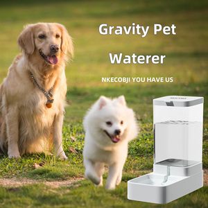 3.8L Automatic Pet Food Water Dispenser Lovely Easy Use <strong>Rounded</strong> <strong>Bowls</strong> for Small Animals Cats <strong>Dogs</strong> Boxed - Product Image 3