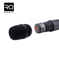 Microphone sans fil portatif RQSONIC GHF-136 à canal unique anti-interférence avec capteur sonore