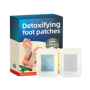 Promo Panas Jishantang Lavender Detox Foot Pads 10pcs/Kotak - Perawatan Kaki Herbal Organik Alami untuk Penggunaan Sehari-hari Bersertifikat CE - Product Image 6