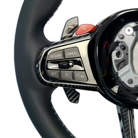 Volant sport en cuir pleine fleur personnalisé CS Performance pour BMW G01 G05 G06 G11 G20 G21 G30 G31 M6 M5 M4 G90 G80