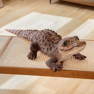 Linkbrand gigante 1m di simulazione <span class=keywords><strong>coccodrillo</strong></span> <span class=keywords><strong>peluche</strong></span> <span class=keywords><strong>peluche</strong></span> giocattoli animali realistici regali divertenti per bambini - Product Image 6