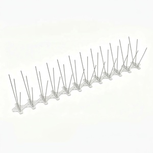 UV-beständige Physische Vogelabwehrspitzen aus Edelstahl 304 für Gebäude, Dächer und Fassaden - Anti-Tauben-Spikes - Product Image 2