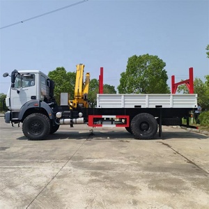 Nouveau <span class=keywords><strong>Camion</strong></span> <span class=keywords><strong>Benne</strong></span> Diesel 4x4 de Haute Qualité avec <span class=keywords><strong>Grue</strong></span> à Flèche Télescopique, Boîte de Vitesses FAST, Capacité de Charge 11-20T, Poids Total Autorisé 5-30T, à Vendre - Product Image 3