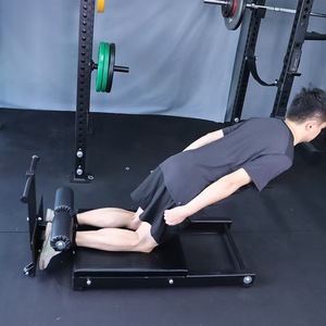 Banco de Ejercicios Plegable para Glúteos, Banco Romano, Mini Banco Nórdico para <span class=keywords><strong>Curl</strong></span>, con Características de Seguridad y Ruedas de Transporte, Gran Oferta - Product Image 1
