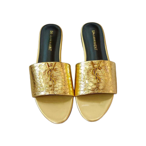 Yearning Women's Designer Style Genuine Leather Outdoor Soft Breathable Anti-Slippery Spring Autumn Fashion Cowhide High Heel - Product Image 2