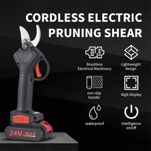 <span class=keywords><strong>Tijeras</strong></span> <span class=keywords><strong>de</strong></span> <span class=keywords><strong>podar</strong></span> <span class=keywords><strong>de</strong></span> jardín eléctricas inalámbricas profesionales con hoja <span class=keywords><strong>de</strong></span> acero SK5 mango <span class=keywords><strong>de</strong></span> plástico antideslizante para <span class=keywords><strong>podar</strong></span> ramas <span class=keywords><strong>de</strong></span> árboles - Product Image 2