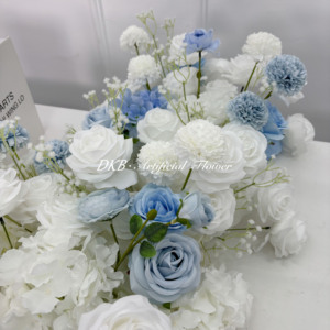 Wholesale High Quality Handmade Silk Rose Artificial Wedding Mother's Day Aisle Runner Modern Factory Wholesale Price Floral - Product Image 4