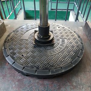 공장 가격 CO900mm 맨홀 커버 유럽 휘발유 스테이션 용 복합 하수도 맨홀 커버 및 프레임 - Product Image 5