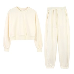 Vêtements pour femmes fabriqués en usine, ensemble décontracté pour femmes à bas prix, pull <span class=keywords><strong>et</strong></span> pantalon décontractés en 2 pièces, ensemble tendance <span class=keywords><strong>et</strong></span> de haute qualité - Product Image 6