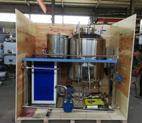 Réservoir de raffinage d'huile comestible à prix d'usine, mini-réfrigérateur pour huile de noix, beurre de karité, huile d'amande, machine de raffinage d'huile, décolorant et désodorisant pour huile de cuisson