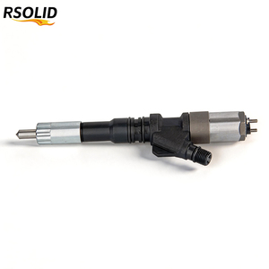 หัวฉีดดีเซล Rsoliddiesel 095000-1211 6156-11-3300 Denso CR สำหรับเครื่องยนต์ Komotsu S6D125 PC400-7 อะไหล่เครื่องยนต์ ชุดหัวฉีดคอมมอนเรล - Product Image 1
