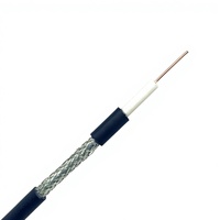 Câble vidéo à conducteur central en cuivre pur à faible atténuation pour systèmes CATV haute définition, câble coaxial RG59 premium 75 ohms