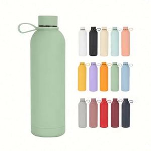 Bouteille personnalisée à double paroi en métal, thermos de sport, bouteilles d'eau isolées en acier inoxydable - Product Image 3