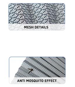 Châu Âu-Phát Hành Có Thể Thu Vào Gấp Muỗi Màn Hình Ngoài Trời Nhà Bếp Sử Dụng Polyester Xếp li Cửa Sổ Màn Hình Lưới Bụi Côn Trùng Bay - Product Image 2