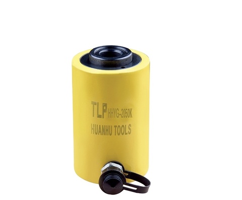 700 Bar HHYG-2050K Steel Single-Acting Hydraulic Hollow Plunger Cylinder Tools Jacks