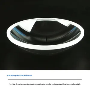 Hilal <span class=keywords><strong>Lens</strong></span> profesyonel optik safir yüksek hassasiyetli cam doğrudan tedarik bileşik göz küresel 10mm ODM özelleştirilmiş 1 - Product Image 3