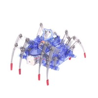 Artisanat scientifique et technologique : Robot araignée DIY, Gadgets mécaniques, Kit d'expériences scientifiques STEM, Jouets