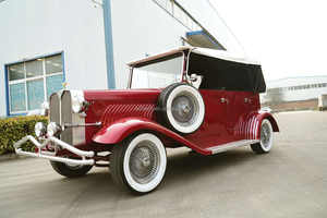 Classic Vintage Electric Sightseeing Bus Steel Structure Customized Color 4-Wheel Strongly Stable <b>Special</b> <b>Transportation</b> for - Product Image 6