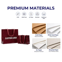 Sacs en papier de luxe à bas prix pour le commerce de détail, sacs cadeaux personnalisés pour vêtements, emballages