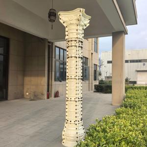 Molde de Plástico ABS Reazone RZR para Construcción de Pilares Romanos de Hormigón, Líneas Espirales, Adornos de Jardín, Diámetro 25, Varilla de Refuerzo de Alta Resistencia - Product Image 1