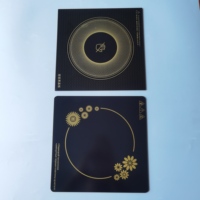 Usine Offre Spéciale 4-6mm noir Cuisinière À Induction En Céramique Plaque de Verre Table De Cuisson En Verre Panneau En Céramique