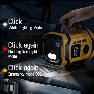 <span class=keywords><strong>Chargeur</strong></span> de batterie de voiture portable tout-en-un 12V avec <span class=keywords><strong>compresseur</strong></span> <span class=keywords><strong>d</strong></span>'<span class=keywords><strong>air</strong></span> <span class=keywords><strong>et</strong></span> <span class=keywords><strong>démarreur</strong></span> <span class=keywords><strong>d</strong></span>'urgence avec gonfleur de pneus - Product Image 3