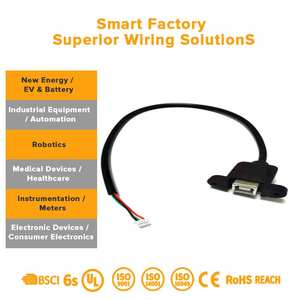 لوحة تحكم صناعية مع أسلاك نحاسية وكابلات جهد منخفض للتيار المتردد وصندوق إدارة الكابلات لأنظمة الكمبيوتر والدراجات النارية - Product Image 3