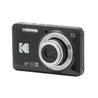 Appareil photo numérique KODAK PIXPRO FZ55-RD 16MP, zoom optique 5x, grand angle 28 mm, vidéo Full HD 1080P, écran LCD 2,7 pouces, caméra de vlogging