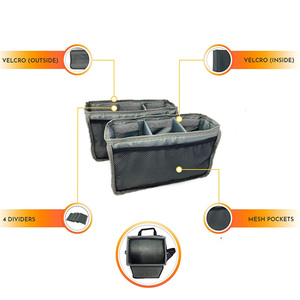 Portable isotherme boisson alimentaire <span class=keywords><strong>transporteur</strong></span> 6 tasses livraison chaude sac de transport plage glace déjeuner refroidisseur 30L 20L 15L Polyester pour la nourriture - Product Image 3