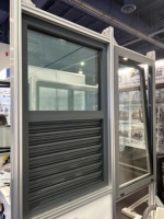 Topbright Design moderne hôtel américain PTAC cadre en alliage d'aluminium persiennes de fenêtre fixes isolation thermique Villas insonorisées Offre Spéciale