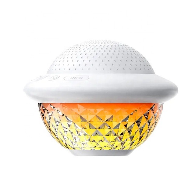 KENUO Colorful LED Light IPX7 Waterproof Portable Wireless Floating Swimming Pool Underwater Speakers