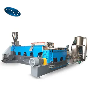 Seven star Film Plastic Waste Recycling Granulating Machine With Compacting And Pelletizing System