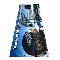 Bannière en vinyle durable pour l'extérieur avec impression personnalisée pour la promotion d'événements et la publicité extérieure à grande échelle