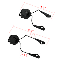 Cache-oreilles électronique ARC OPS-CORE casque Rail adaptateur casque tactique support pour Howard Leigh Impact Sport chasse casque de tir