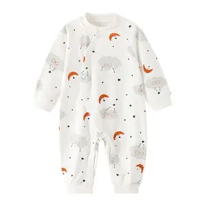 Baby Bodysuit Pasgeboren Kleding Puur Katoenen Pyjama Lente En Herfst Zomer Pak Voor Jongens En Meisjes