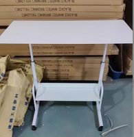 Table de chevet mobile réglable, petite table d'appoint en bois pour ordinateur portable, pour chambre à coucher, bureau d'étude, bureaux informatiques