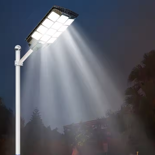 Remote Control IP65 Waterproof High Lumen Road Lamp Pole Battery All in One Outdoor Solar LED Street Light