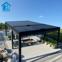 Pérgola de Aluminio Sweet Home, Gazebo de Jardín, Terraza Impermeable, Bioclimática, Ecológica, Toldo para Patio Exterior, Resistente al Óxido