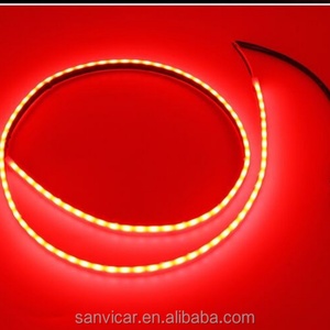 Red Blue Flexible Car Tail LED Strip Light LED Light Bar Backup Reverse Brake Tail Turn Signal Light for Truck Cars - Product Image 6