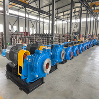 Pompe centrifuge à boue Qizhuo 40ZJ-I-A17 en alliage de chrome haute résistance avec revêtement en caoutchouc, pompe à boue horizontale ZJ pour boue de charbon de mine d'or