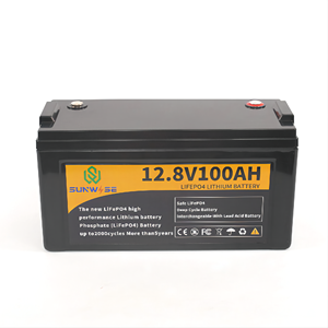 <b>12V</b> 100AH Solar Energy Storage <b>Battery</b> <b>Battery</b> Pack Deep Cycle Home Industrial ABS Portable <b>Battery</b> - Product Image 4