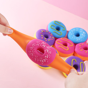 Stress Relief Toys Squeeze Anti Stress <b>Squishy</b> Toy Creative Cartoon Donuts Shape School Kids Cute Kawaii Eraser for Children - Product Image 4