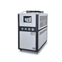 Refroidisseur industriel 10 CV pour équipement de refroidissement de film soufflé et unité de condenseur de moulage par injection refroidi par air